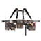 Bucket Boss Tool Belt, Framers Rig, 3 Bag, Mossy Oak Camo, Mossy Oak camo, 1680 Heavy Duty Poly Fabric, 29 Pockets 55185-MOSC - alternate 4